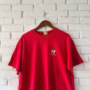 Vintage 90s Big Dogs Made in USA Graphic Tee (Size Large)